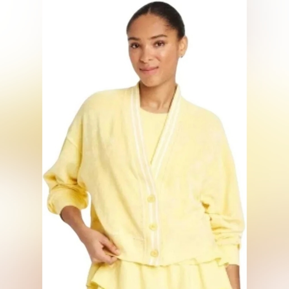 Bundle (2) JoyLab Terry Cloth Cardigans Size S - Picture 9 of 10